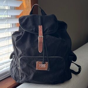 PINK Drawstring backpack